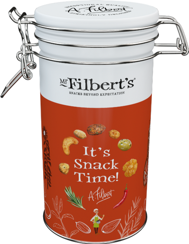 MR FILBERT'S It's Snack Time Red Caddy - Nut Selection 160g (Pack of 6)