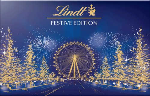 LINDT Festive Edition Praline Selection 469g (Pack of 8)