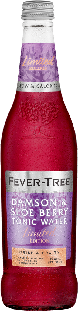 FEVER-TREE Damson & Sloe Tonic Water 500ml (Pack of 8)