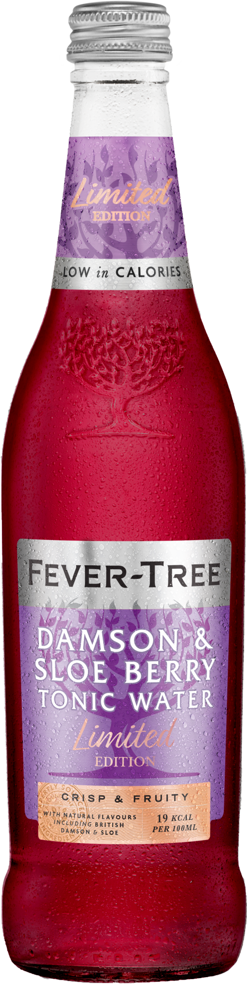 FEVER-TREE Damson & Sloe Tonic Water 500ml (Pack of 8)