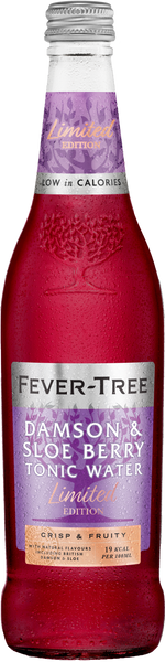 FEVER-TREE Damson & Sloe Tonic Water 500ml (Pack of 8)