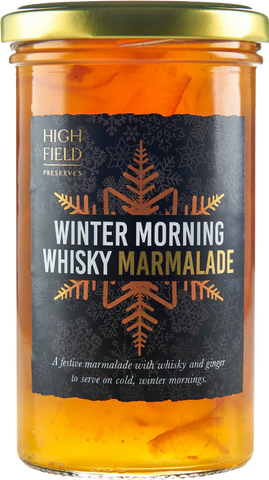 HIGHFIELD PRESERVES Winter Morning Whisky Marmalade 320g (Pack of 6)