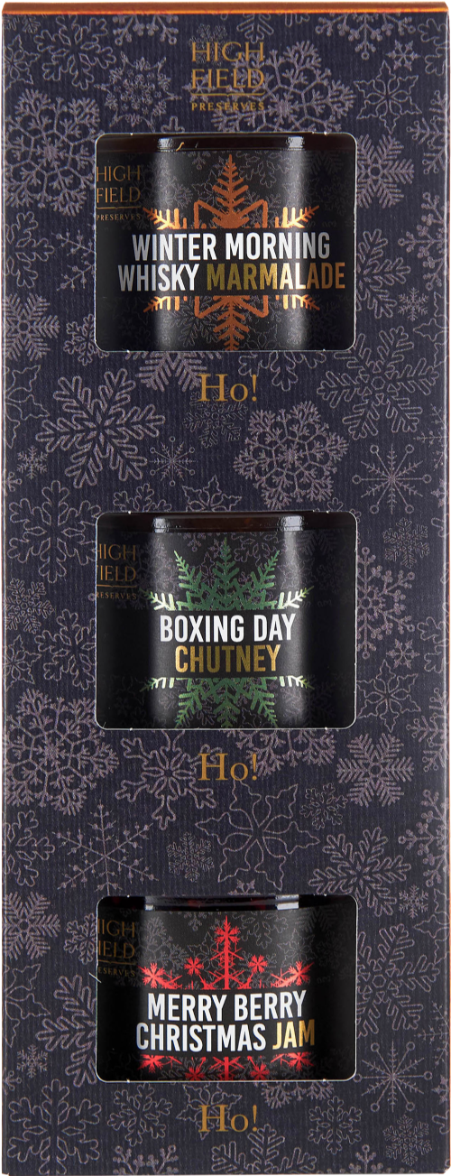 HIGHFIELD Festive Preserves Selection Box (3x113g) (Pack of 6)
