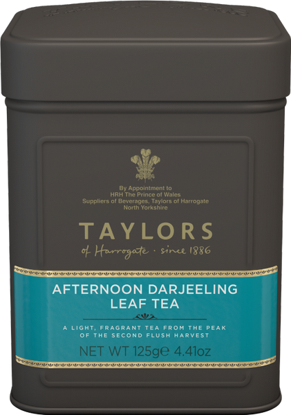 TAYLORS Afternoon Darjeeling Leaf Tea - Caddy (Pack of 6)