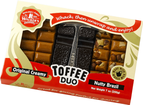 WALKER'S NONSUCH Toffee Duo Hammer Pack 200g (Pack of 12)