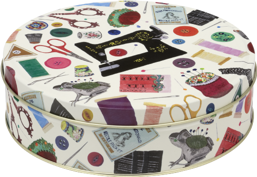 TIN TREATS Sewing Tin with Fudge 250g (Pack of 12)