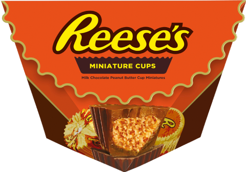 REESE'S Peanut Butter Miniature Cups - Gift Box 200g (Pack of 6)