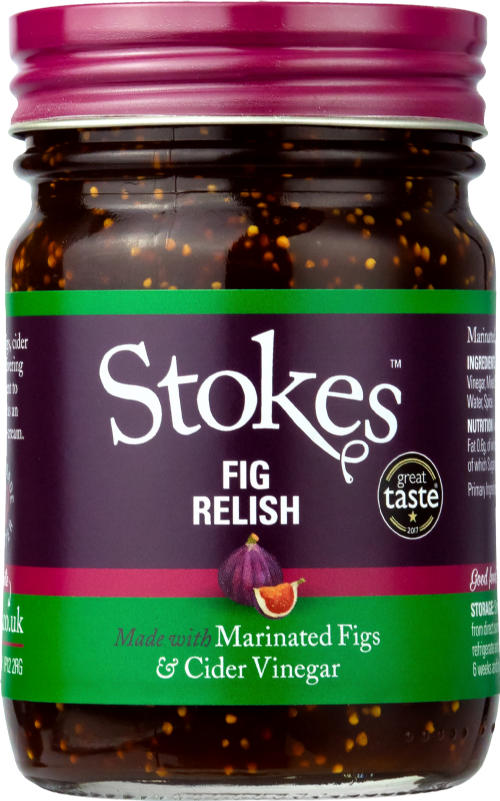 STOKES Fig Relish 250g (Pack of 6)