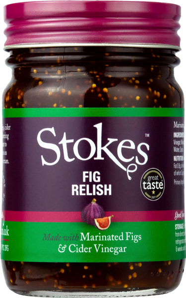 STOKES Fig Relish 250g (Pack of 6)