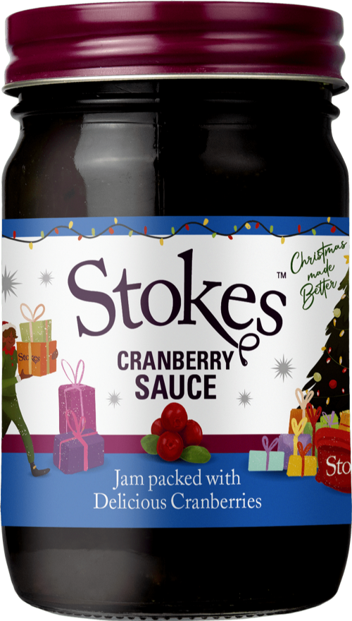 STOKES Cranberry Sauce - Festive Edition 415g (Pack of 6)