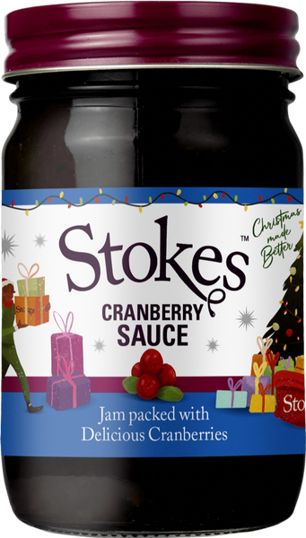 STOKES Cranberry Sauce - Festive Edition 415g (Pack of 6)