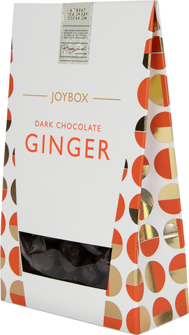 JOYBOX Dark Chocolate Ginger 150g (Pack of 10)