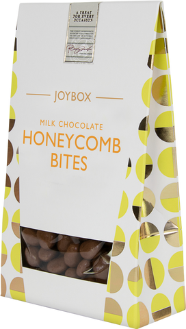 JOYBOX Milk Chocolate Honeycomb Bites 150g (Pack of 10)