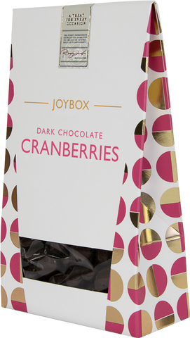 JOYBOX Dark Chocolate Cranberries 150g (Pack of 10)