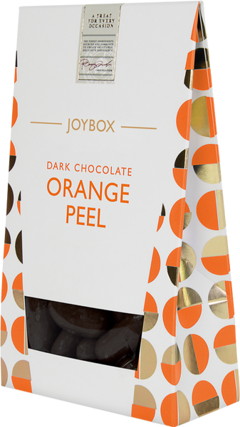 JOYBOX Dark Chocolate Orange Peel 150g (Pack of 10)