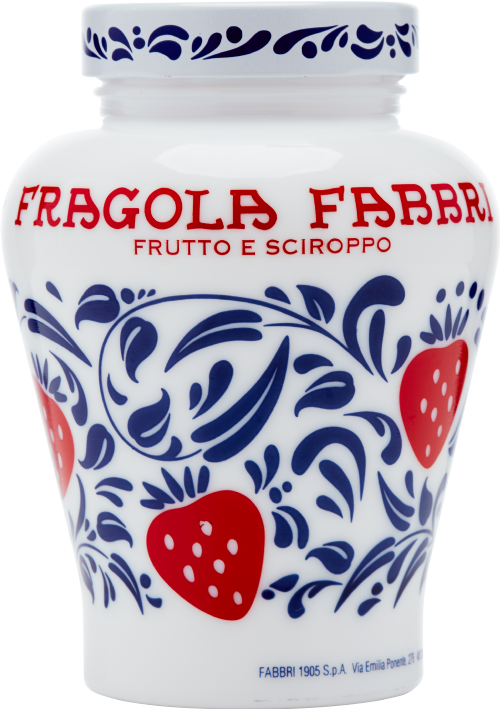 FABBRI Strawberries in Syrup 600g (Pack of 6)