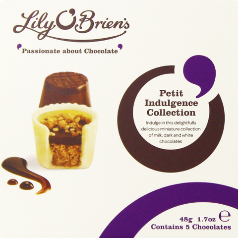 LILY O'BRIEN'S Petit Indulgence Collection 48g (Pack of 8)