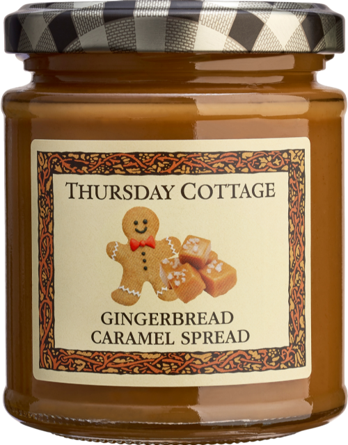 THURSDAY COTTAGE Gingerbread Caramel Spread 210g (Pack of 6)