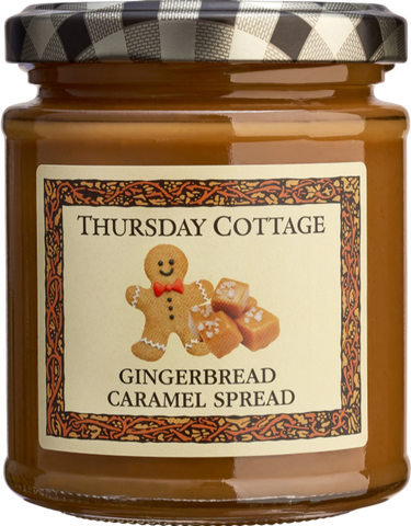 THURSDAY COTTAGE Gingerbread Caramel Spread 210g (Pack of 6)