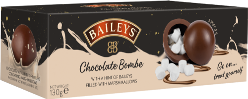 BAILEYS Chocolate Bombe - 3 Pack 130g (Pack of 10)