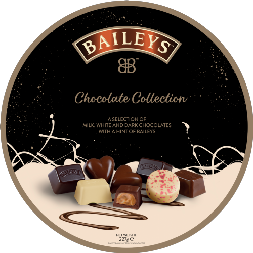 BAILEYS Chocolate Collection - Round Box 227g (Pack of 6)