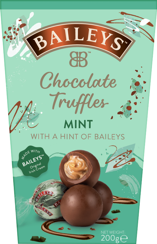 BAILEYS Chocolate Truffles - Mint 200g (Pack of 6)