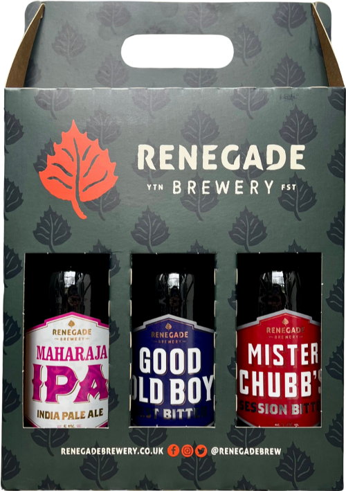 RENEGADE BREWERY Ale Gift Pack (3x500ml) (Pack of 4)