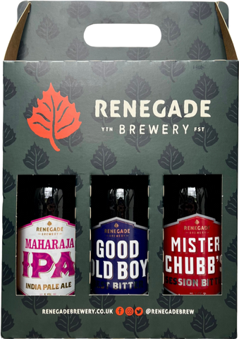 RENEGADE BREWERY Ale Gift Pack (3x500ml) (Pack of 4)