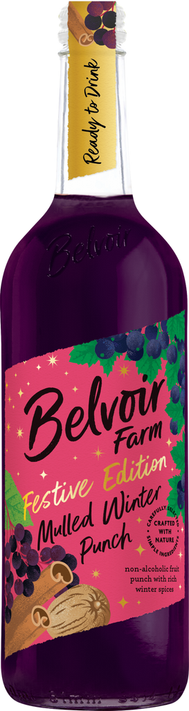 BELVOIR Festive Edition Mulled Winter Punch 75cl (Pack of 6)