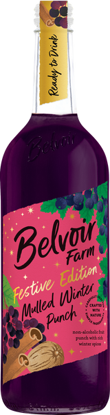 BELVOIR Festive Edition Mulled Winter Punch 75cl (Pack of 6)