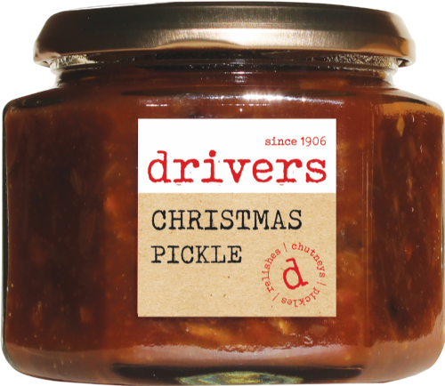 DRIVER'S Christmas Pickle 350g (Pack of 6)