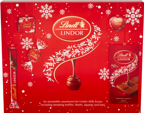 LINDT Lindor Milk Selection Box 234g (Pack of 14)