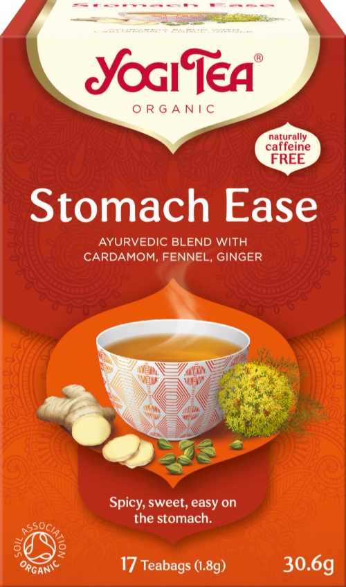 YOGI TEA Stomach Ease - 17 Teabags 30.6g (Pack of 6)