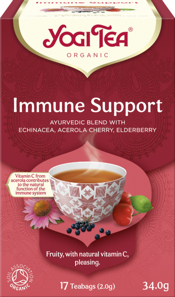 YOGI TEA Immune Support - 17 Teabags 34g (Pack of 6)