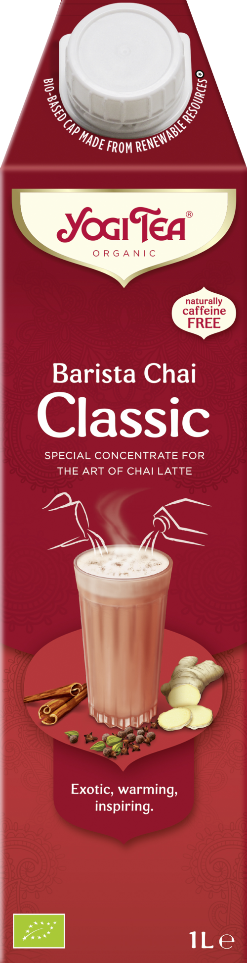 YOGI TEA Barista Chai Classic 1L (Pack of 6)