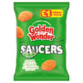 Golden Wonder Saucers Sour Cream & Onion Flavour 40g (Pack of 18)
