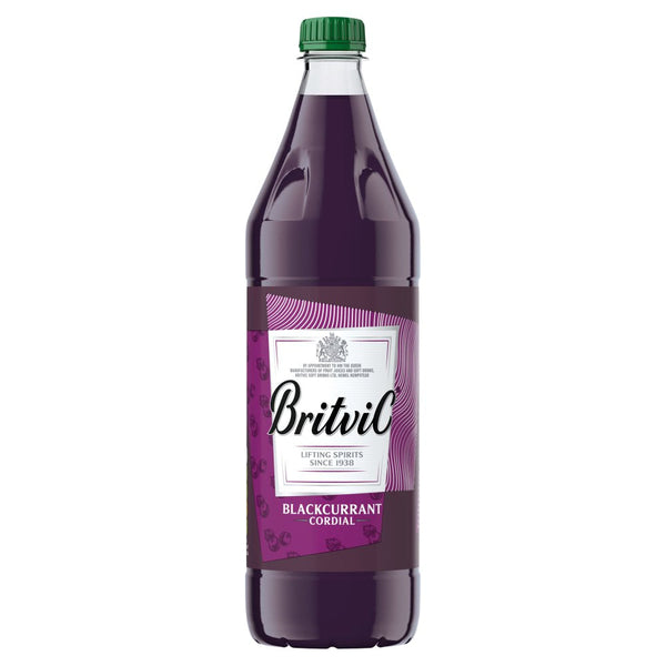 Britvic Blackcurrant Cordial 1L (Pack of 12)