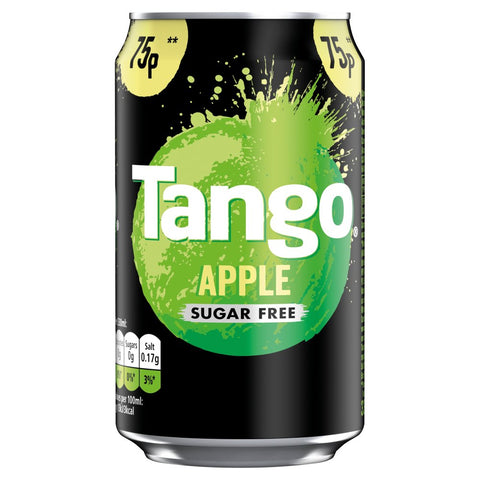 Tango Apple Sugar Free Can 330ml (Pack of 24)