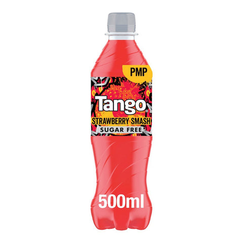 Tango Strawberry Smash Sugar Free 500ml (Pack of 12)