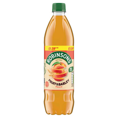 Robinsons Fruit & Barley Peach Squash 750ml (Pack of 12)