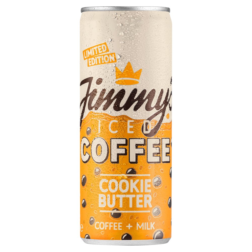 Jimmy's Limited Edition Iced Coffee Cookie Butter 250ml (Pack of 12)