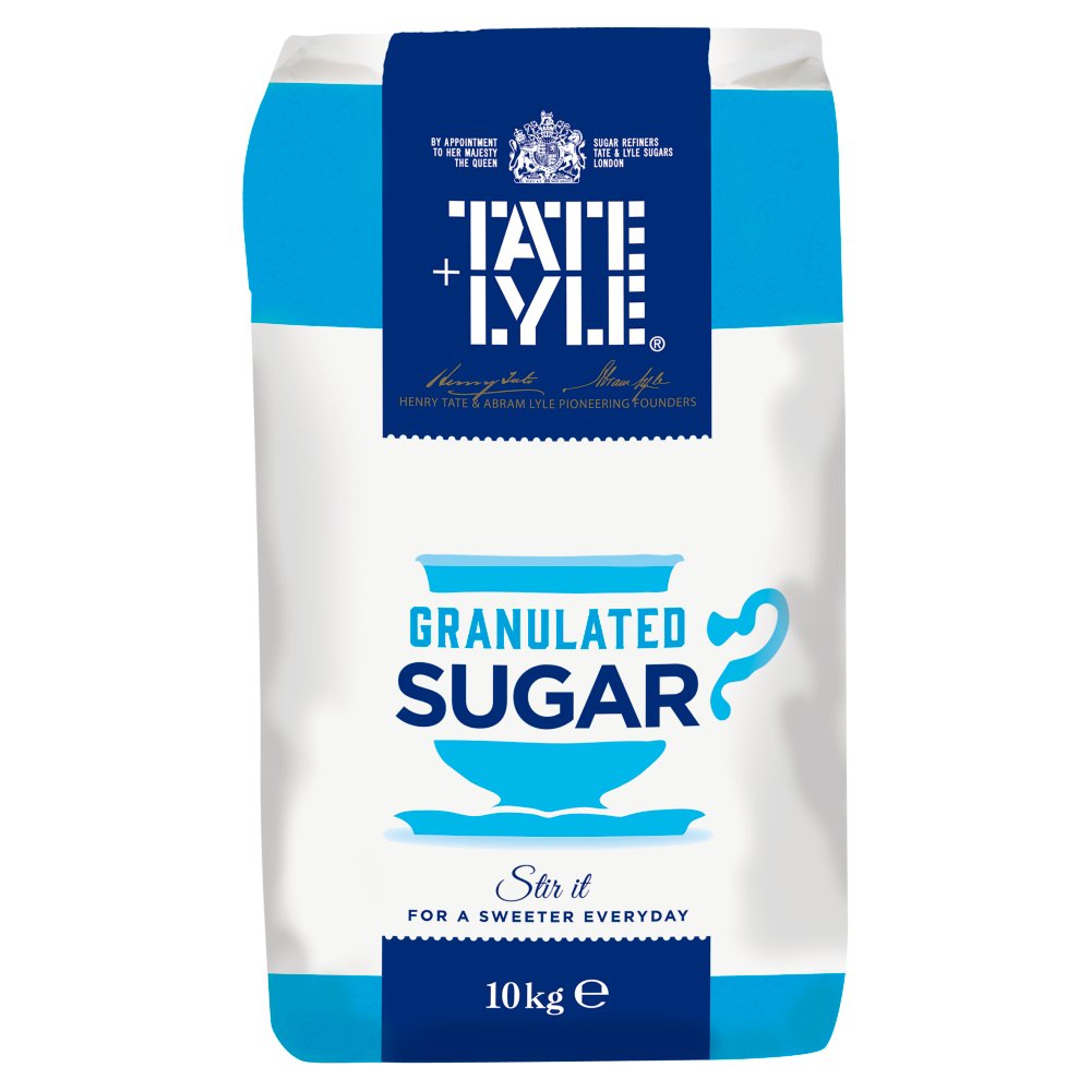 Tate & Lyle Granulated Pure Cane Sugar 10kg (Pack of 1)