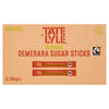 Tate & Lyle Fairtrade Demerara Sugar Sticks 2.5g x 1000 (Pack of 1)
