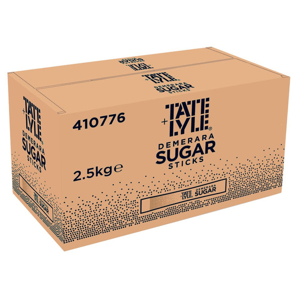 Tate & Lyle Demerara Sugar Sticks 2.5g x 1000 (Pack of 1)