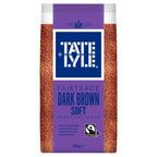 Tate & Lyle Fairtrade Dark Brown Soft Pure Cane Sugar 500g (Pack of 10)