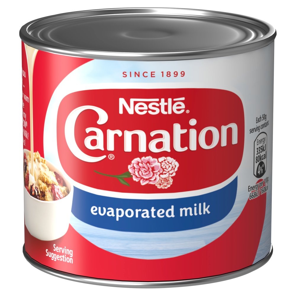 Carnation Evaporated Milk 170g (Pack of 12)