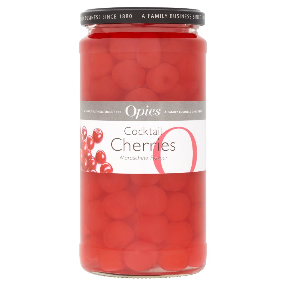 Opies Cocktail Cherries Maraschino Flavour 950g x 6