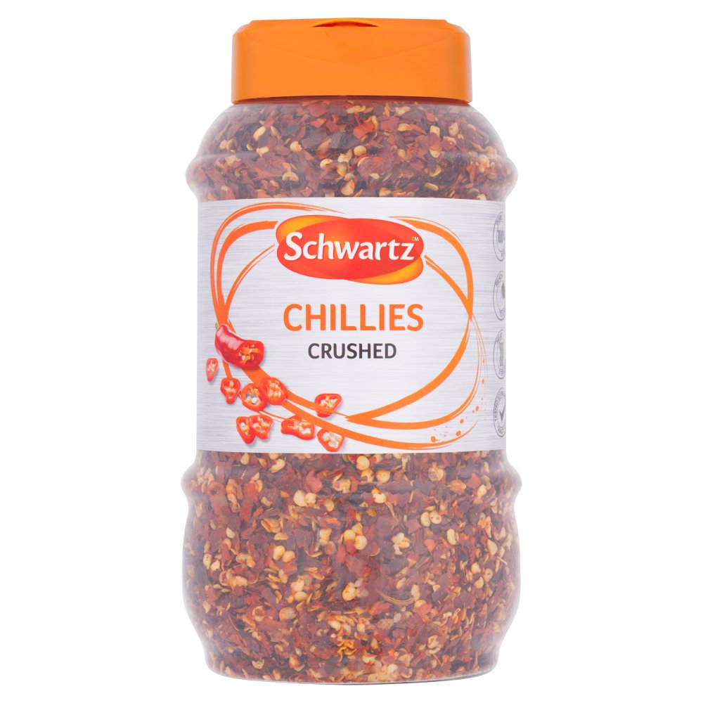 Schwartz Crushed Chillies 260g (Pack of 6)