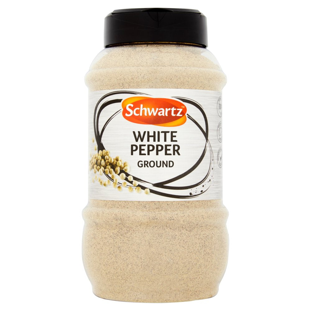 Schwartz Ground White Pepper 425g (Pack of 6)