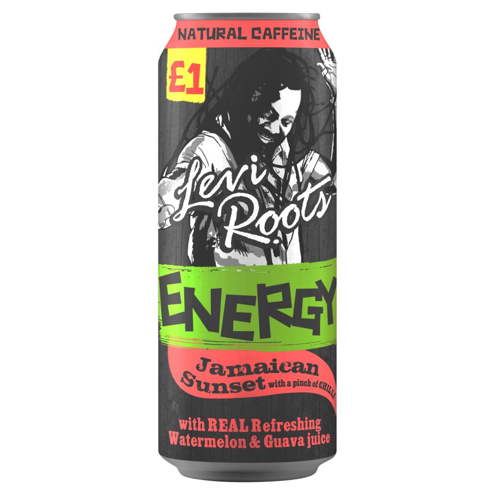 Levi Roots Energy Jamaican Sunset with a Pinch of Chilli 500ml (Pack o ...